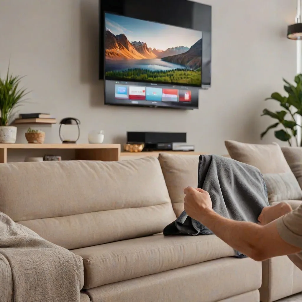 Czym wyczyścić telewizor LED?