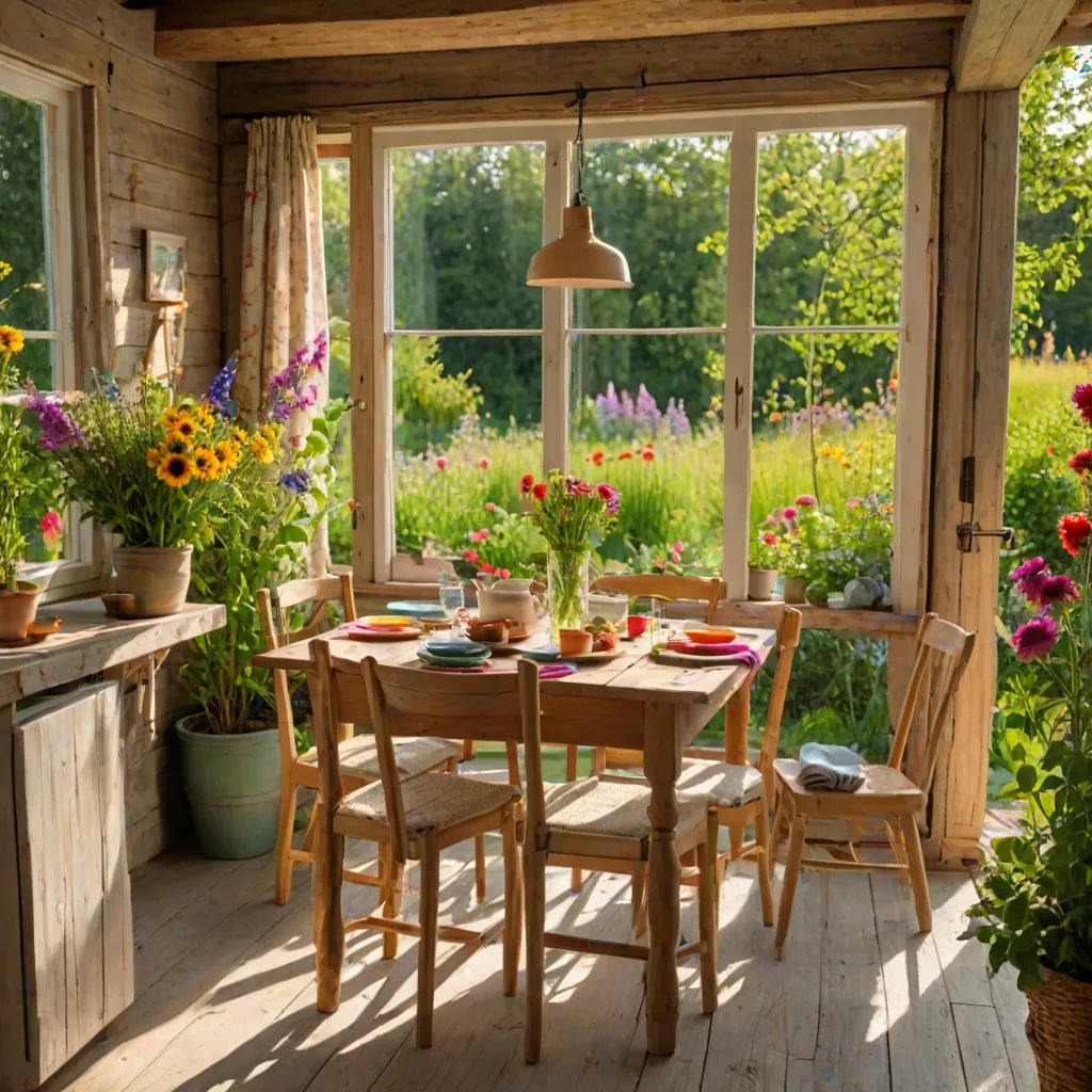 Jak urządzić wnętrze domku na działce?