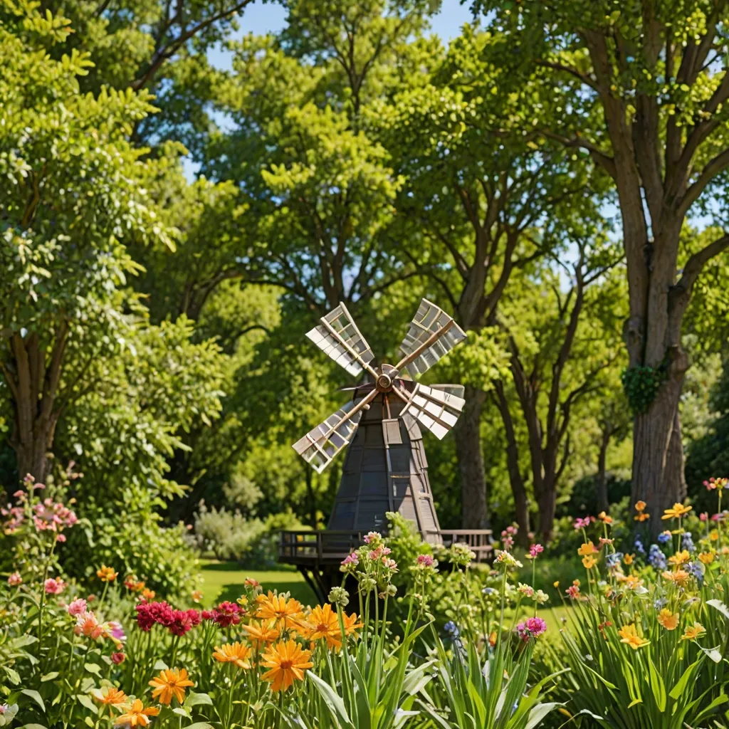 Jak zrobić wiatrak ogrodowy?