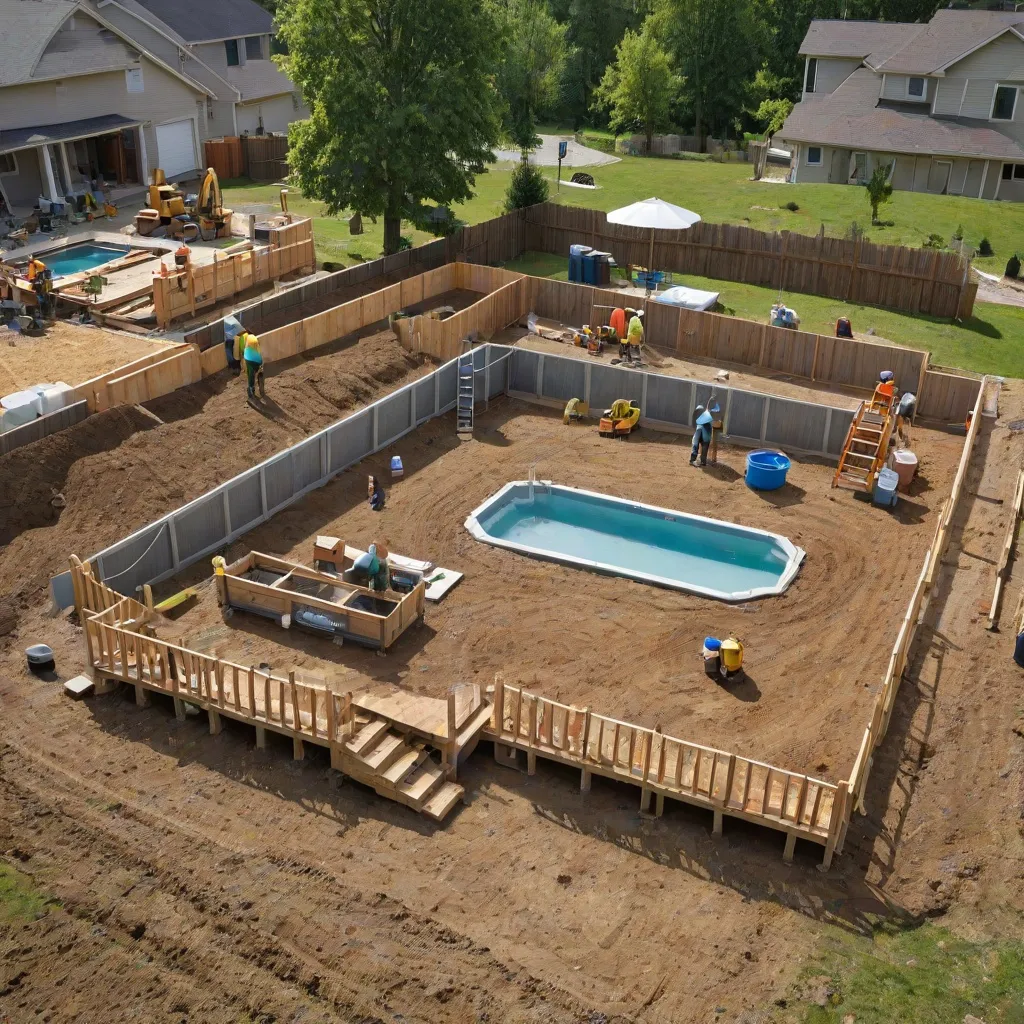 Jak obudować basen?