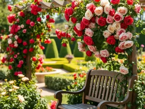 Róże pnące w ogrodzie – zastosowanie, prowadzenie i pielęgnacja